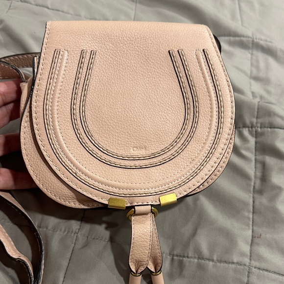 Authentic Chloe Mini Marcie Saddle Crossbody Bag - Picture 5 of 16